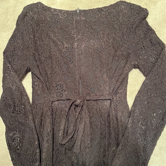 Minkpink Black Lace Square Neck Dress - Picture 5 of 5